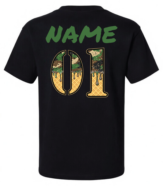 Healdsburg Little League - Camo Drip Shirt