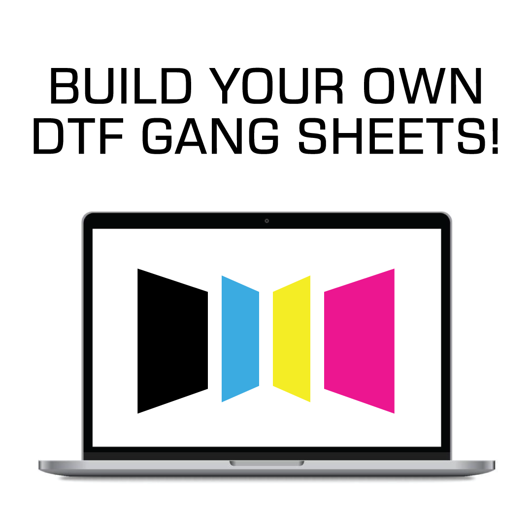 22" Wide - Build Your Own Custom DTF Gang Sheet