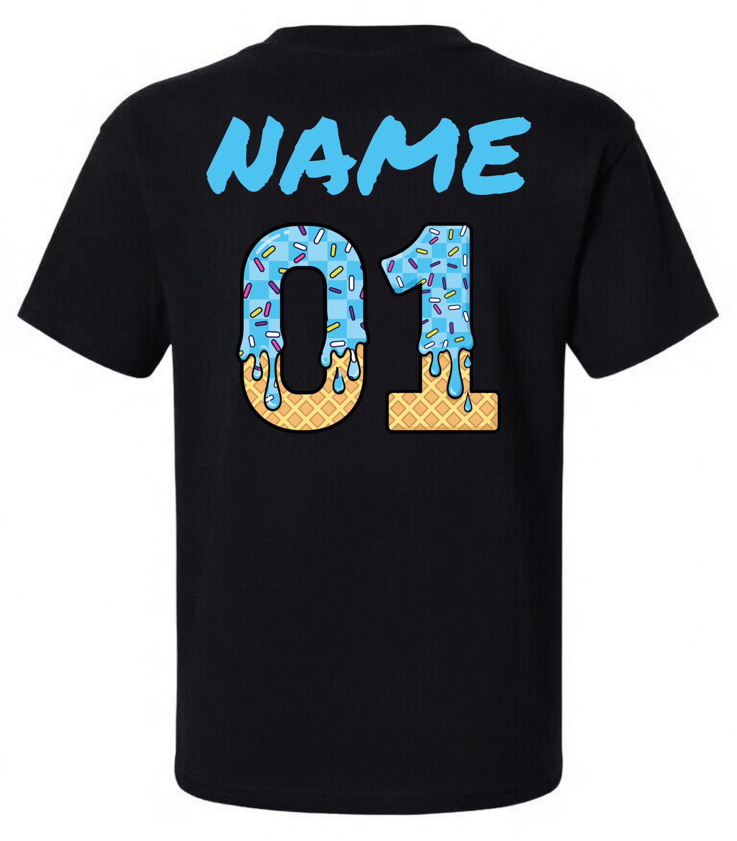 Healdsburg Little League - Blue Drip Shirt