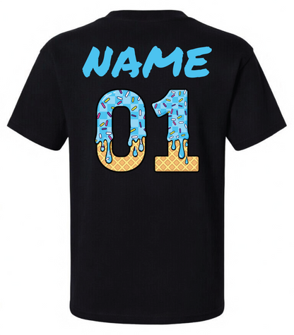 Healdsburg Little League - Blue Drip Shirt