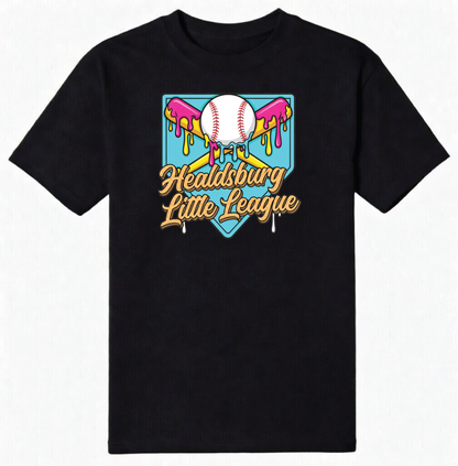 Healdsburg Little League - Blue Drip Shirt