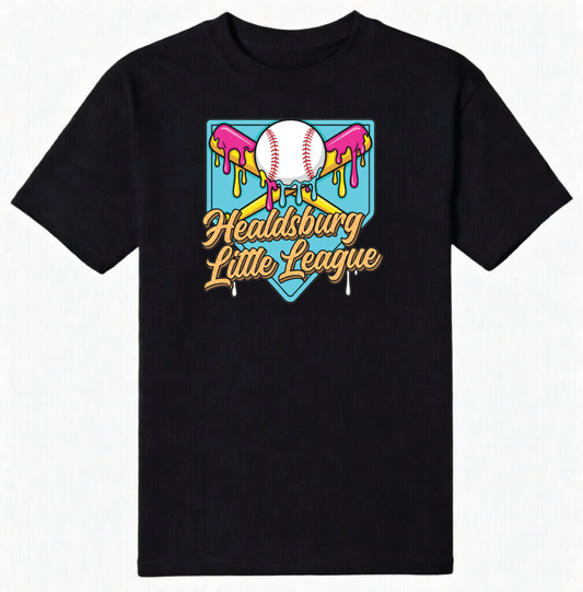 Healdsburg Little League - Blue Drip Shirt