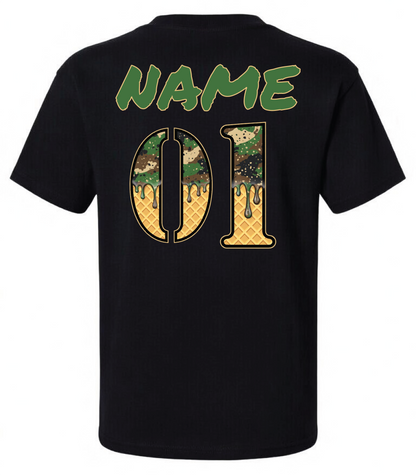 Healdsburg Little League - Camo Drip Shirt
